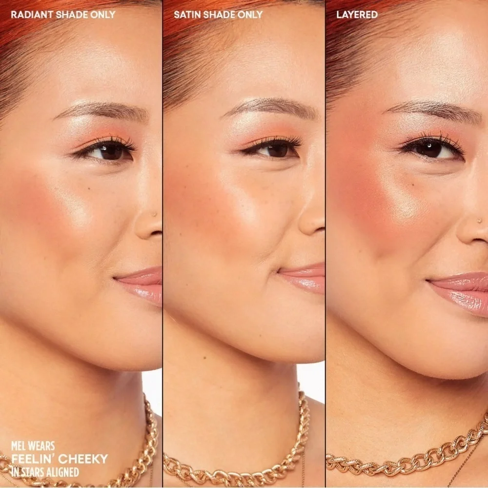 GXVE Feelin' Cheeky Clean Amplifying Talc-Free Blush Stars Aligned Peachy Beige